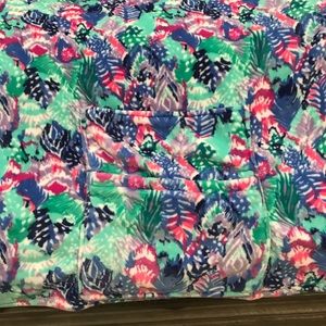 Lilly Pulitzer 2 in 1 travel pillow and blanket